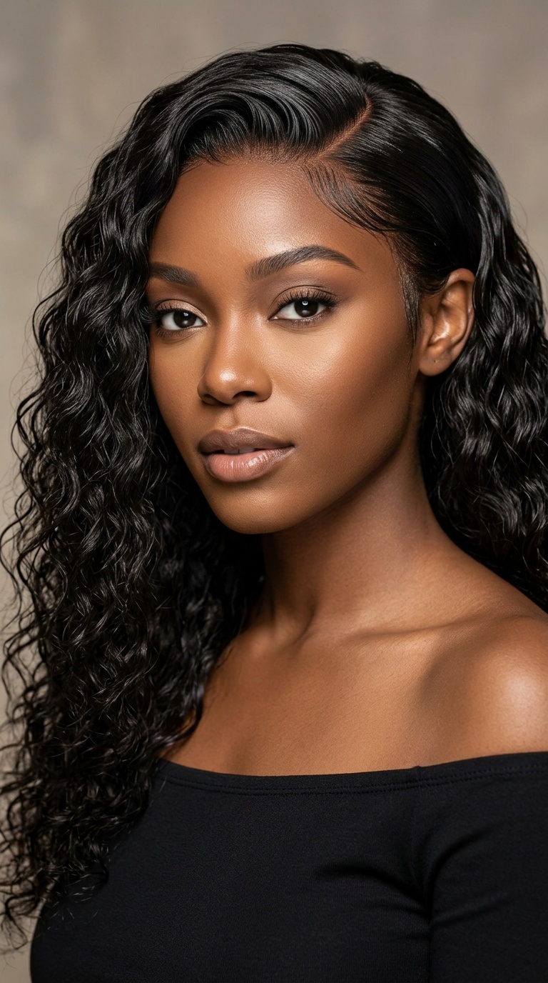 Wet Look Deep Wave Frontal