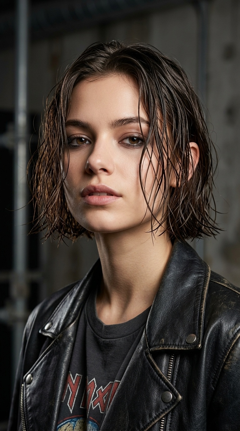 Wet-Look Micro Bob