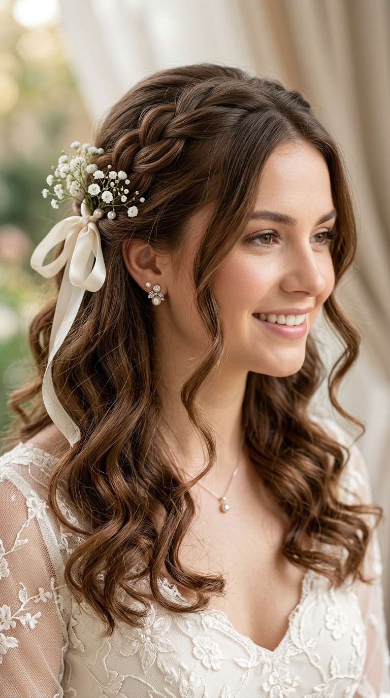 Whimsical Ribbon-Tied Waves