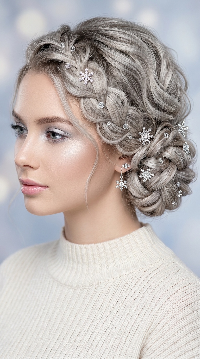 Winter Wonderland Snowflake Knot