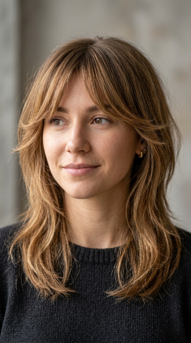 Wispy Face-Framing Tapers