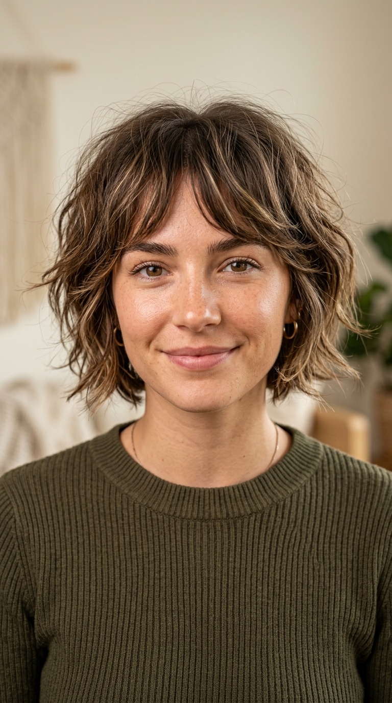 Wispy French Bob