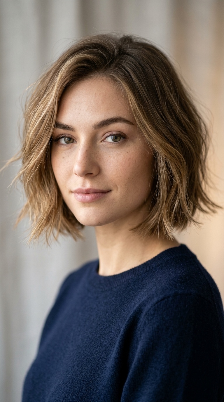 Wispy French Bob