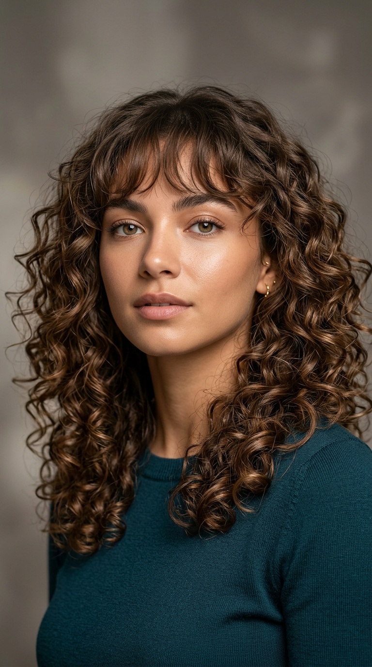 Wispy Fringe and Soft Ringlets
