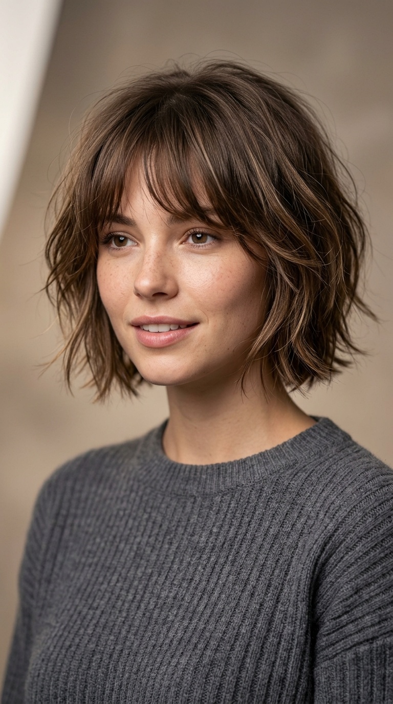 Wispy Fringe and Texture