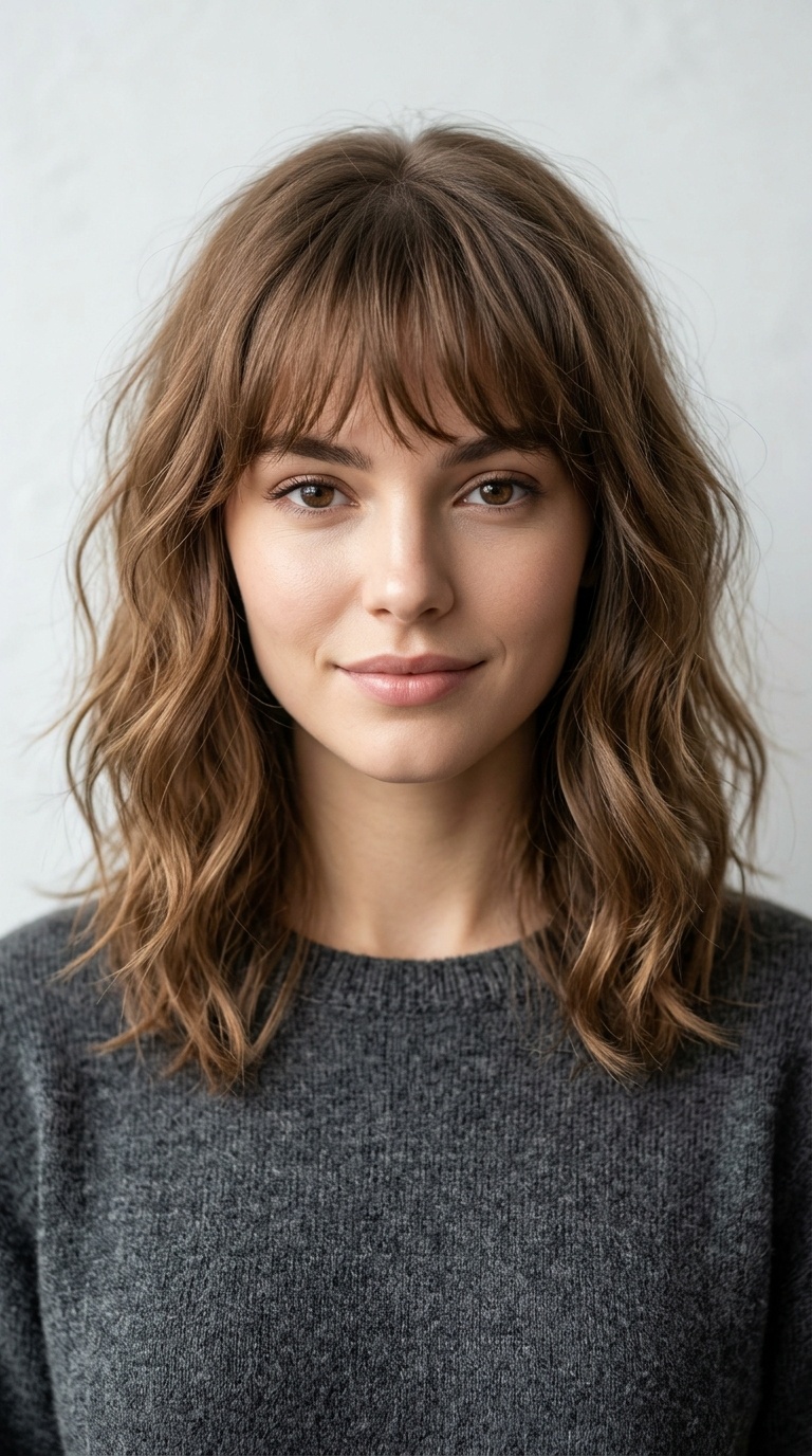 Wispy Fringe for Heart Faces