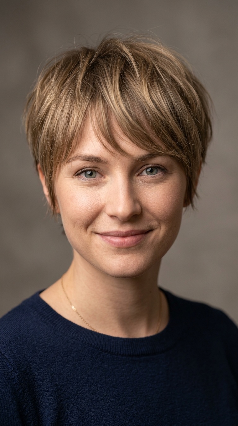 Wispy Fringe Pixie