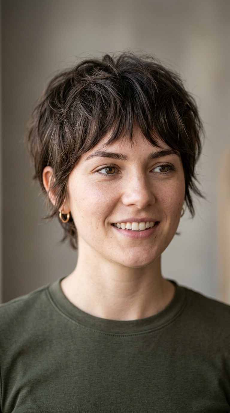 Wispy Fringe Pixie