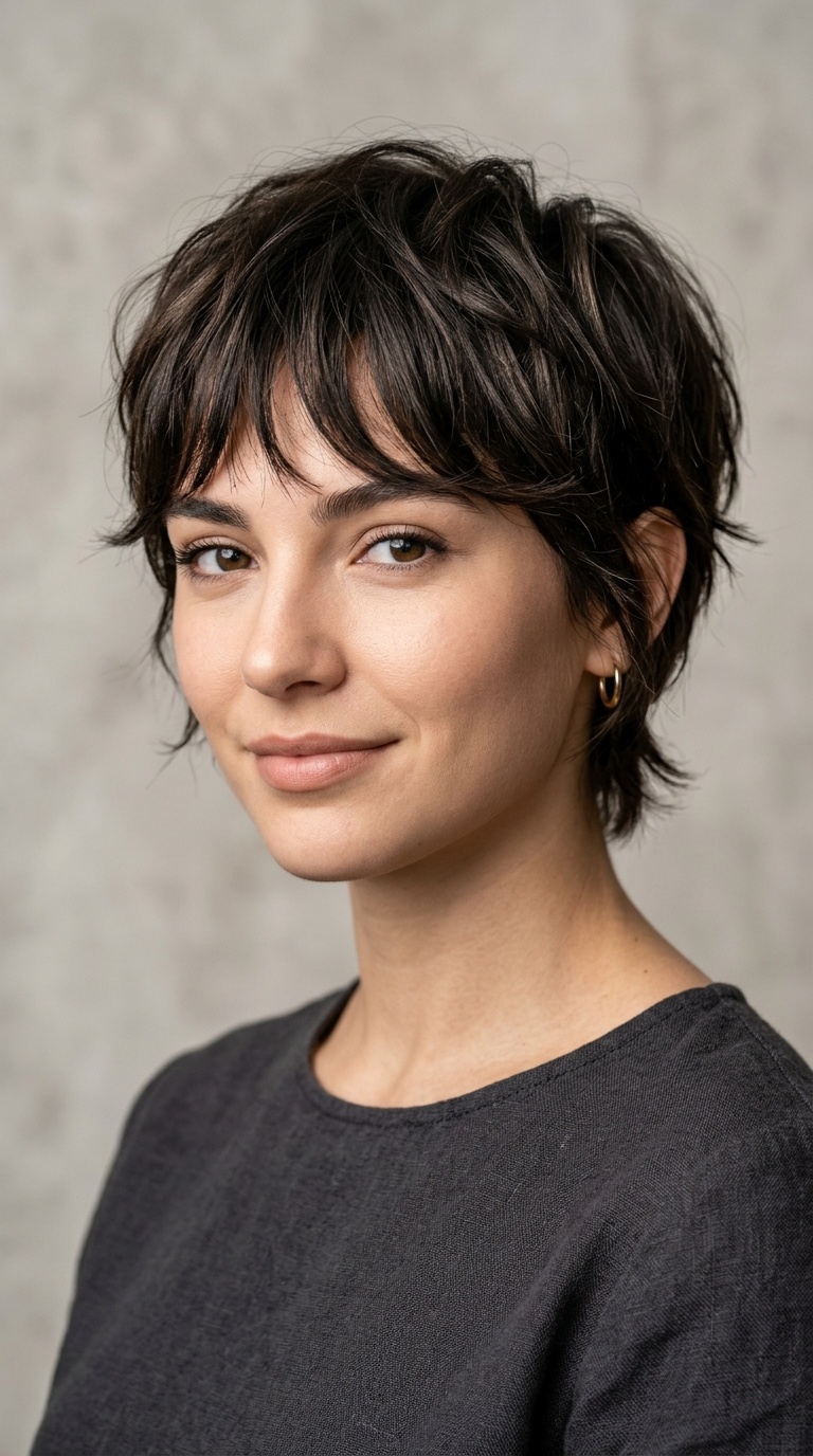 Wispy Fringe Pixie
