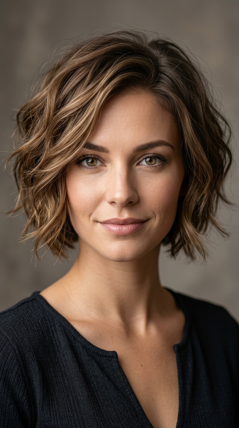 Wispy Layered Inverted Bob