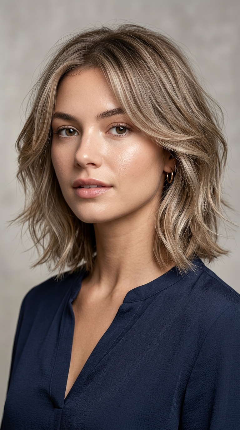 Wispy Layered Lob