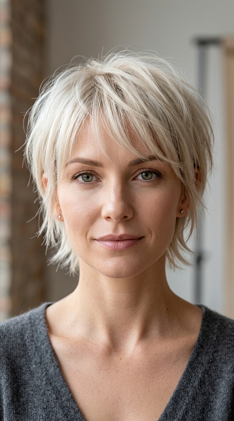 Wispy Platinum Pixie-Bob