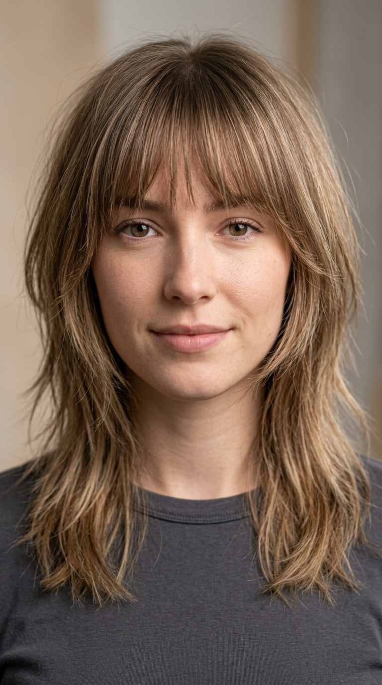 Wispy Shag with Fringe