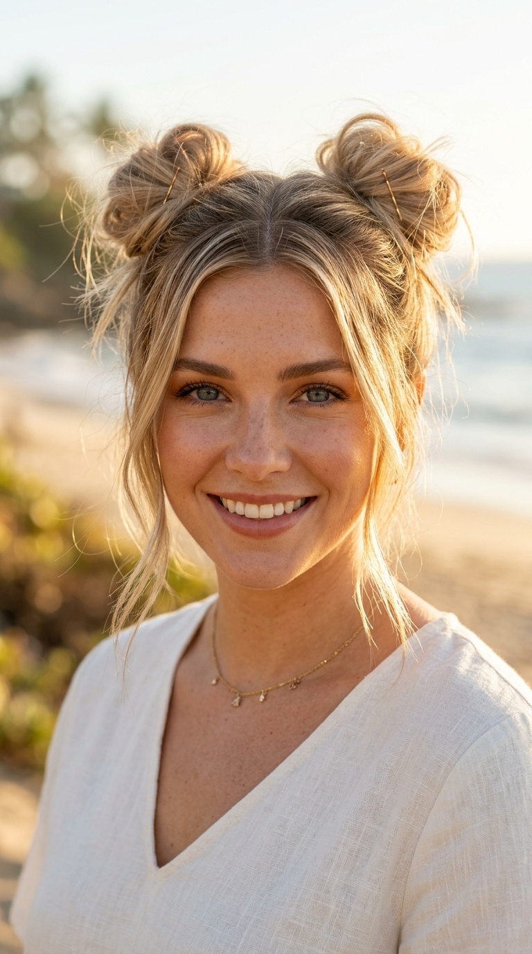 Wispy Space Bun Accents