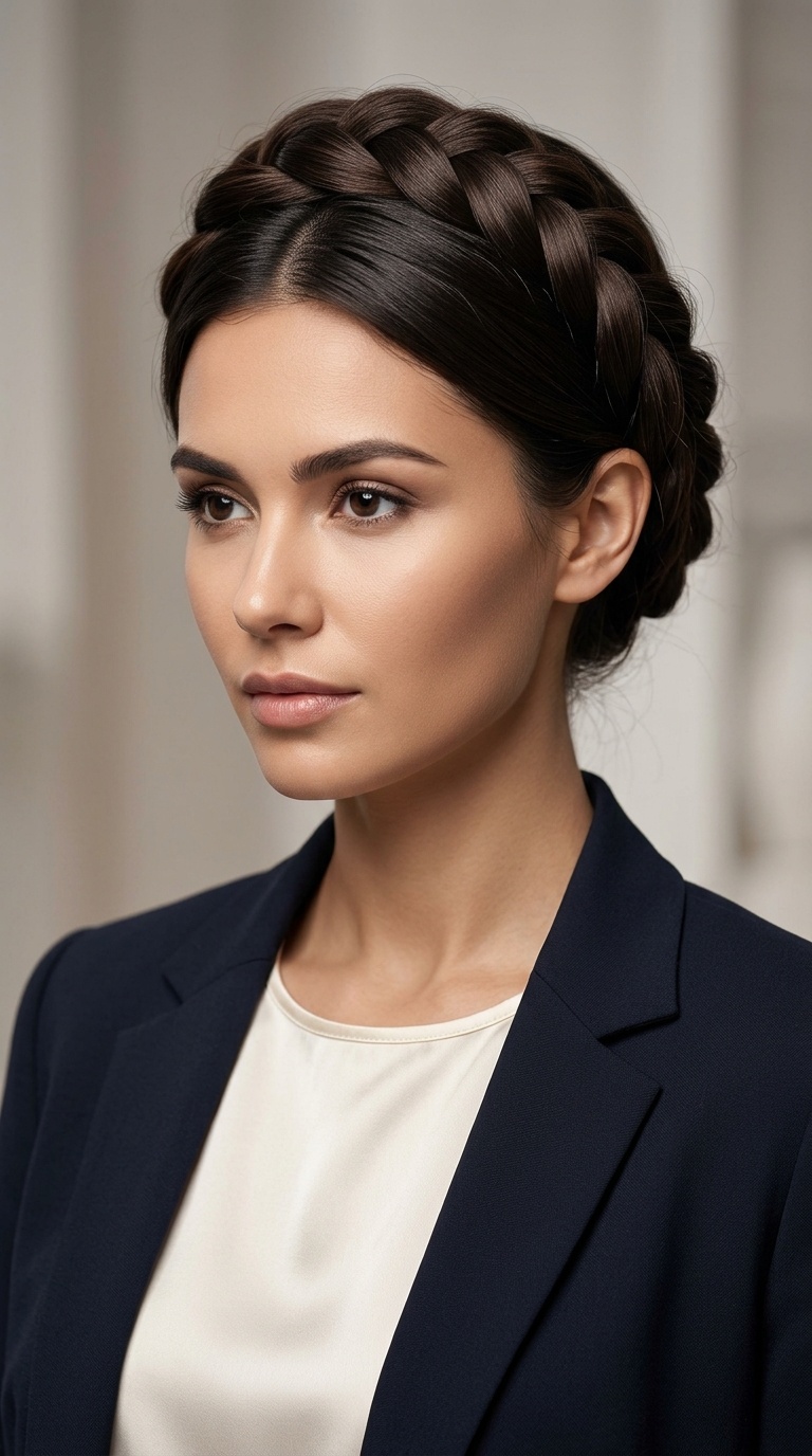 Wrap-Around Crown Bun