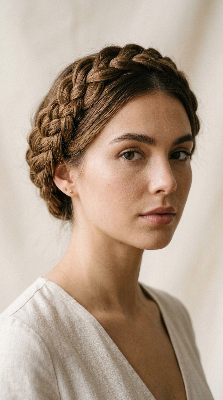 Wrap-Around Halo Braid