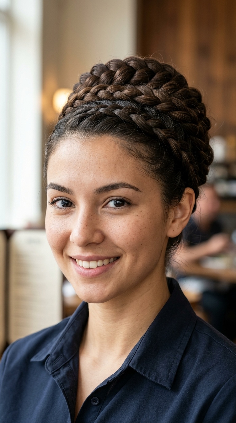 Wrapped Braided Bun