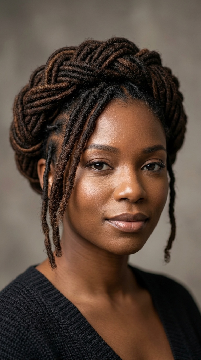 Wrapped Loc Crown