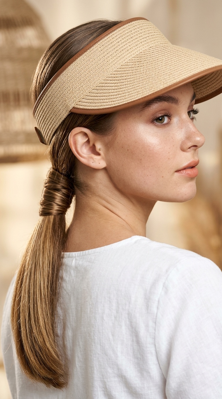 Wrapped Low Ponytail