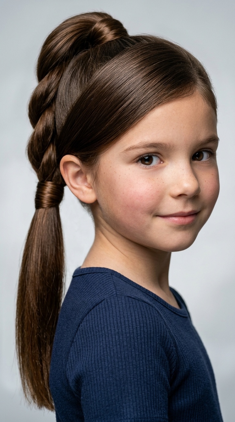 Wrapped Topsy Tail Ponytail
