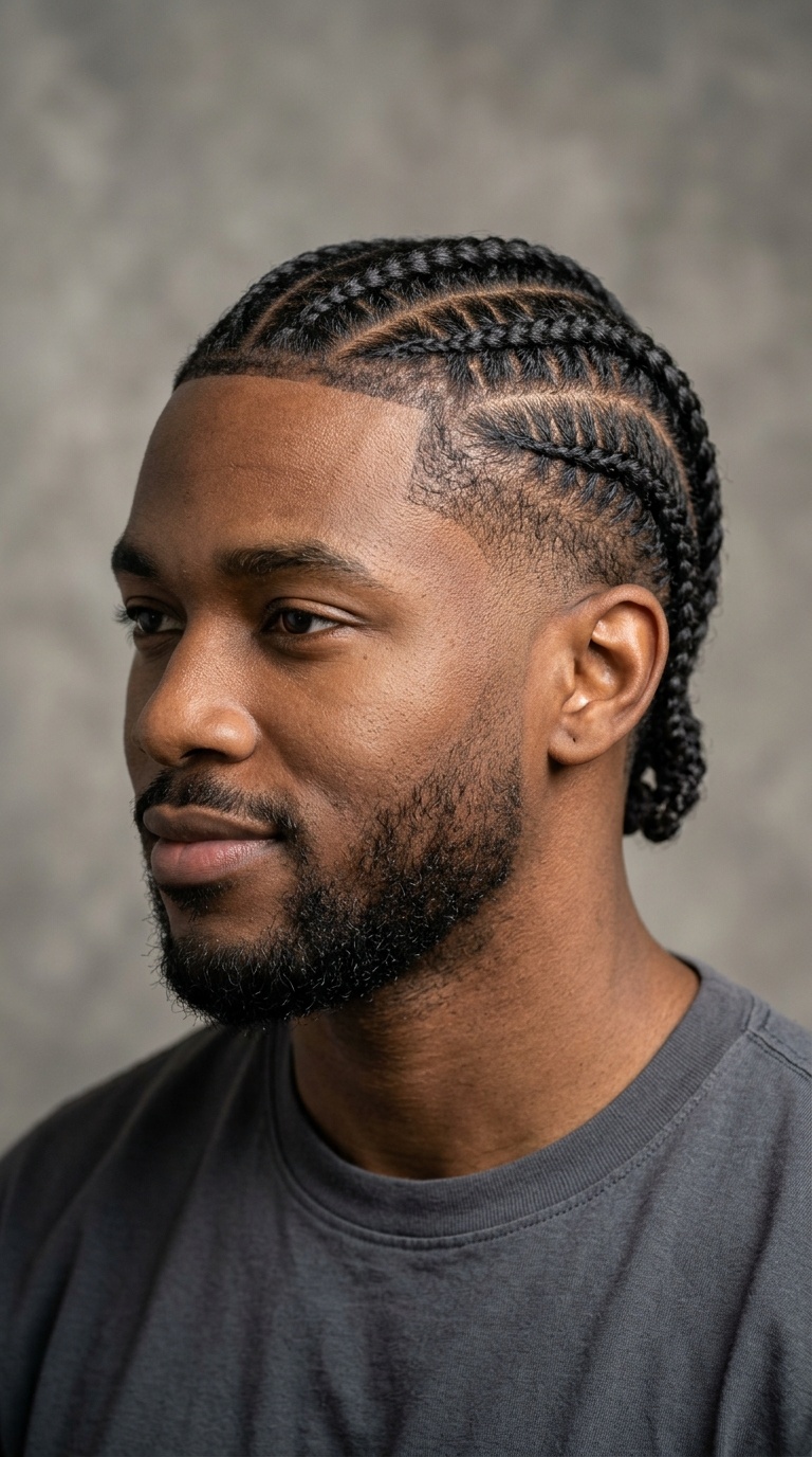 Zig-Zag Braids with Low Drop Fade