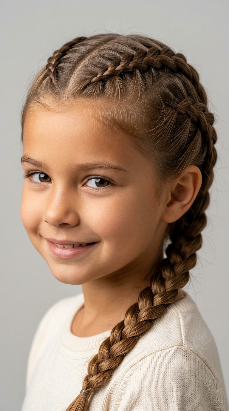 Zig-Zag French Braid