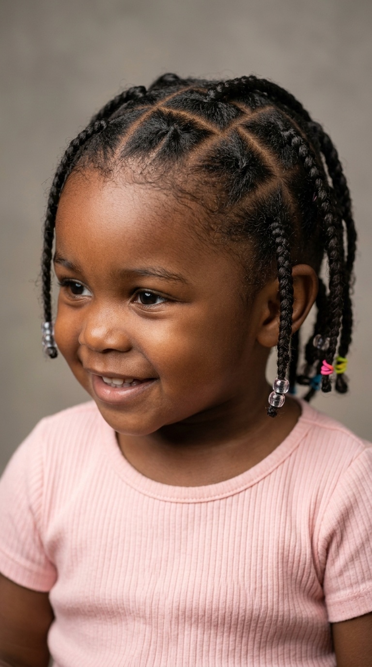 Zig-Zag Parted Braids