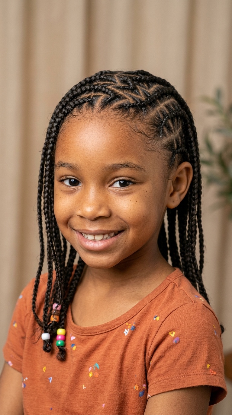 Zig-Zag Parting Plaits