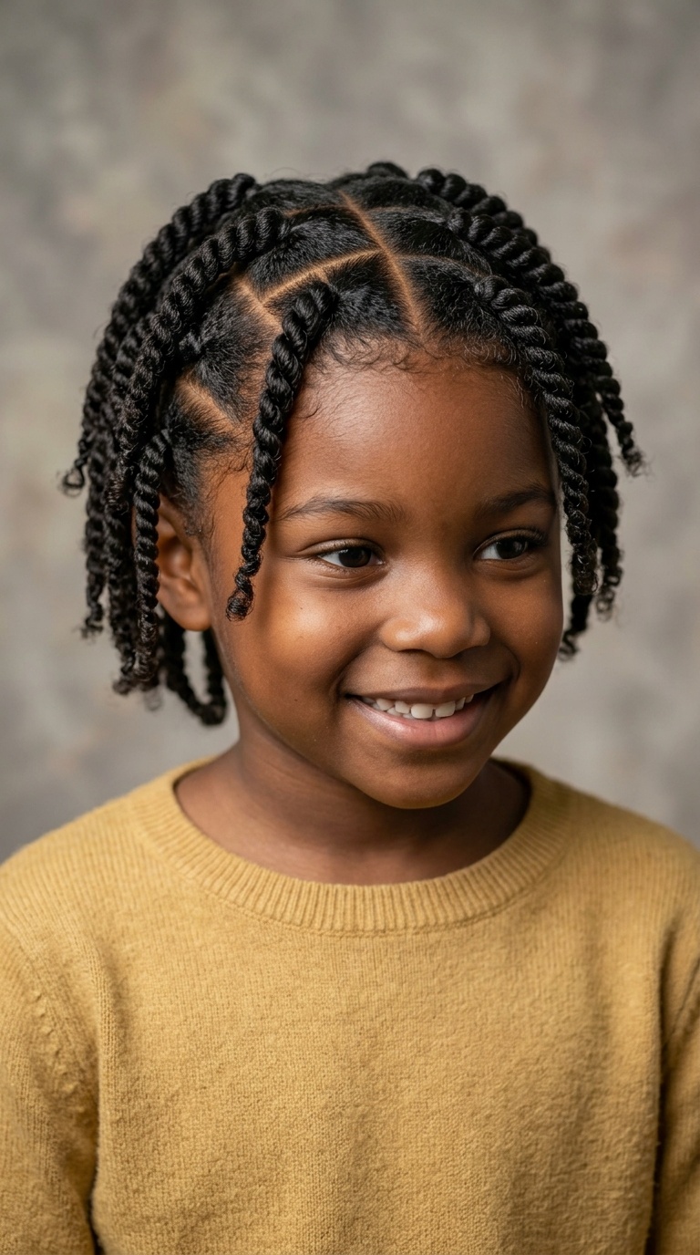 Zig-Zag Parting Twists
